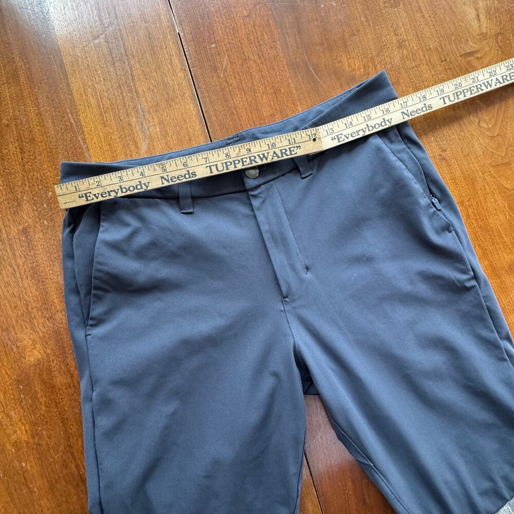 Lululemon Commission Pant Slim *Warpstreme 34" asphalt Grey inseam 29 - Picture 5 of 8